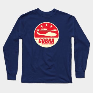 AH-1 Cobra Helicopter Gunship Long Sleeve T-Shirt